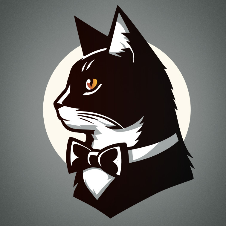 Bow Tie Cat, Lucas's mascot and the name behind Bow Tie Cat Studios